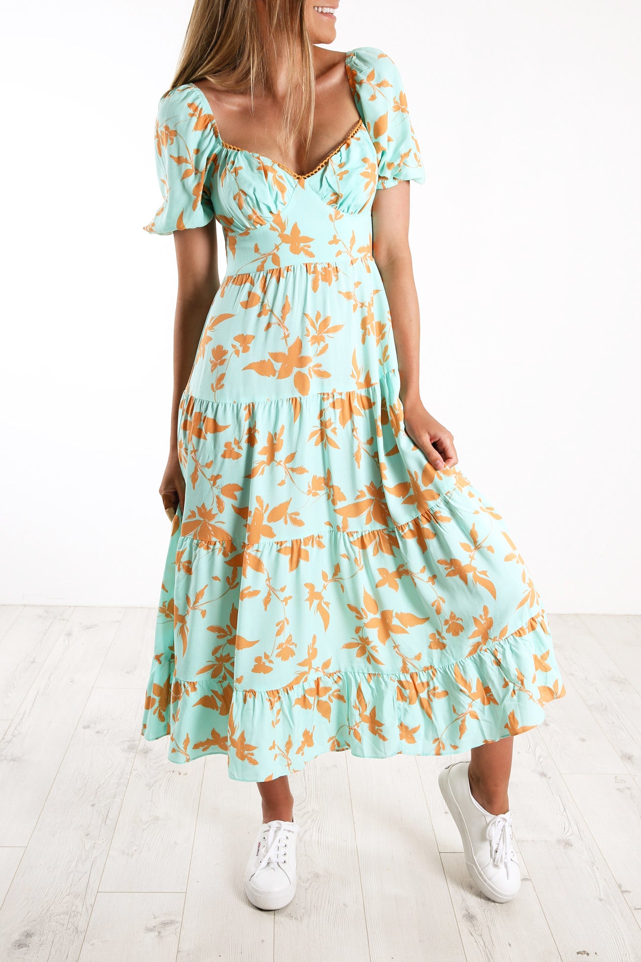 Winnie Dress Turquoise