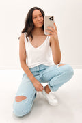 Zuri Tank Tan