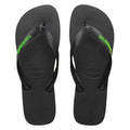 Rubber Logo Black Neon Green