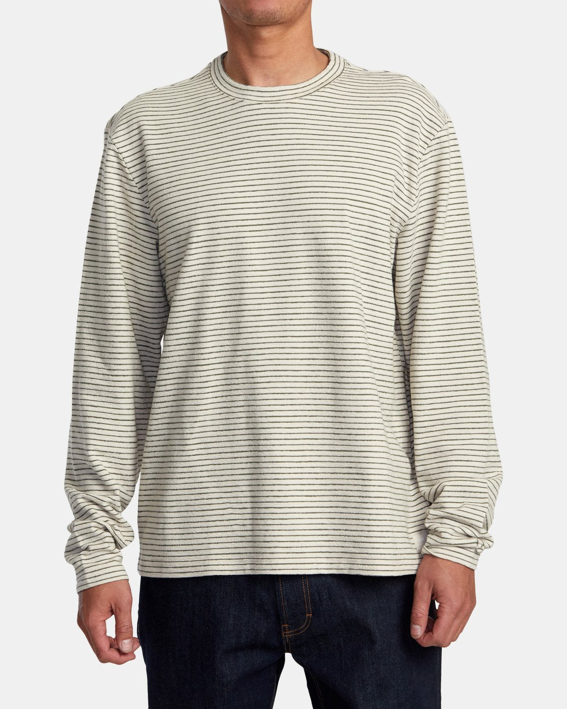 Vacancy Crew Long Sleeve Ecru