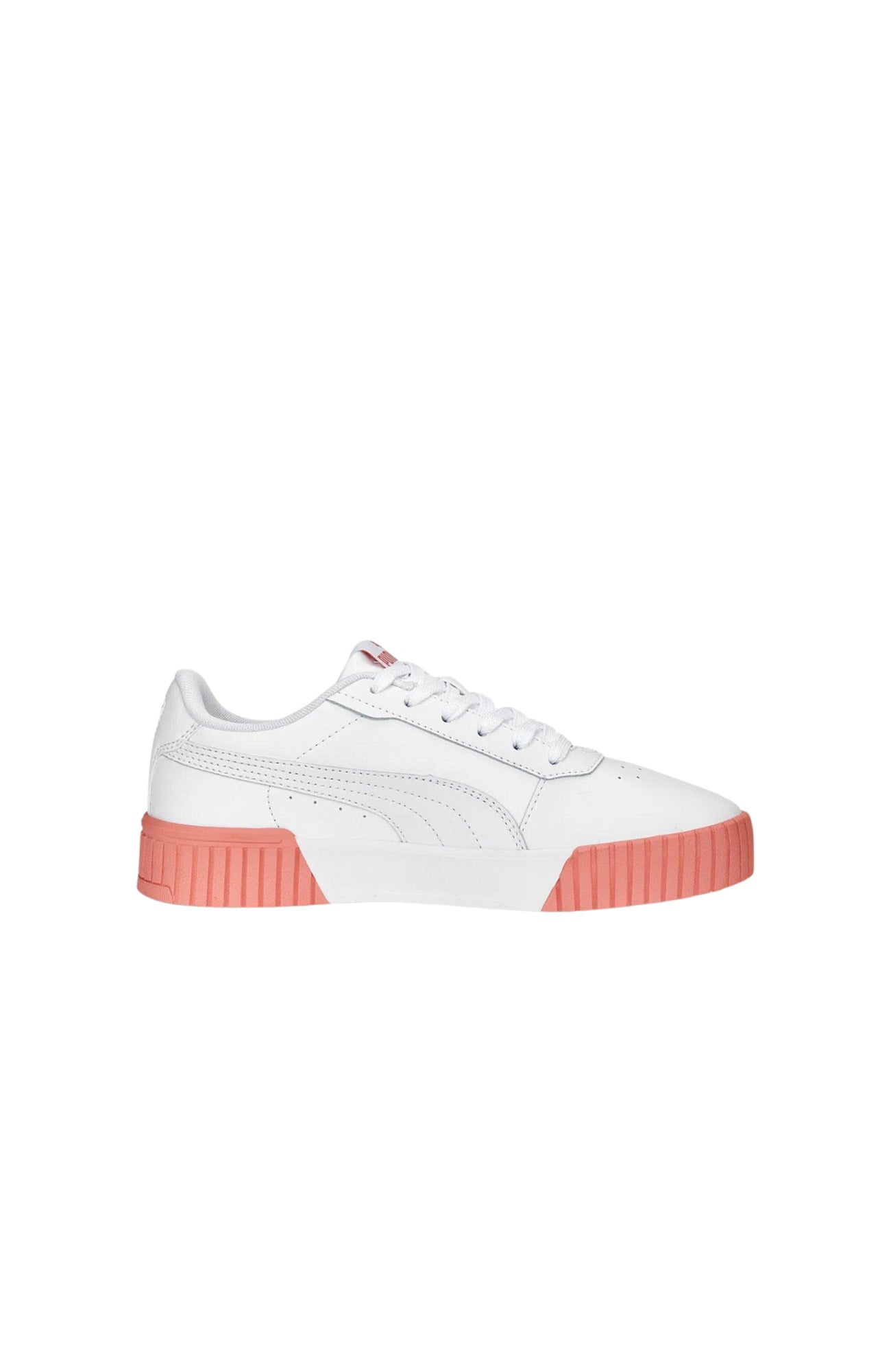 Carina 2.0 Leather Sneaker Puma White Hibiscus Flower