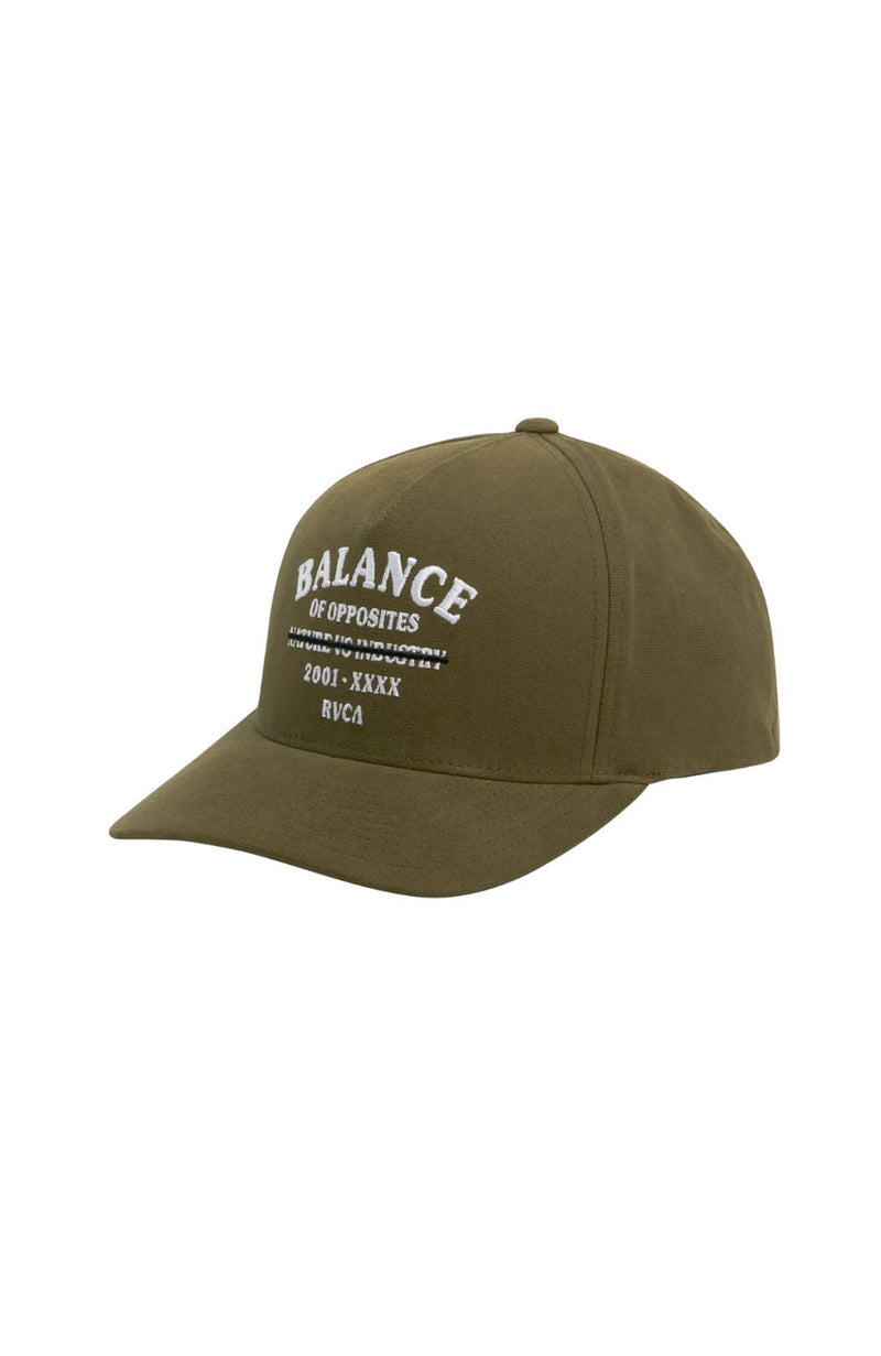 Crossed Out Pinched Snapback Aloe