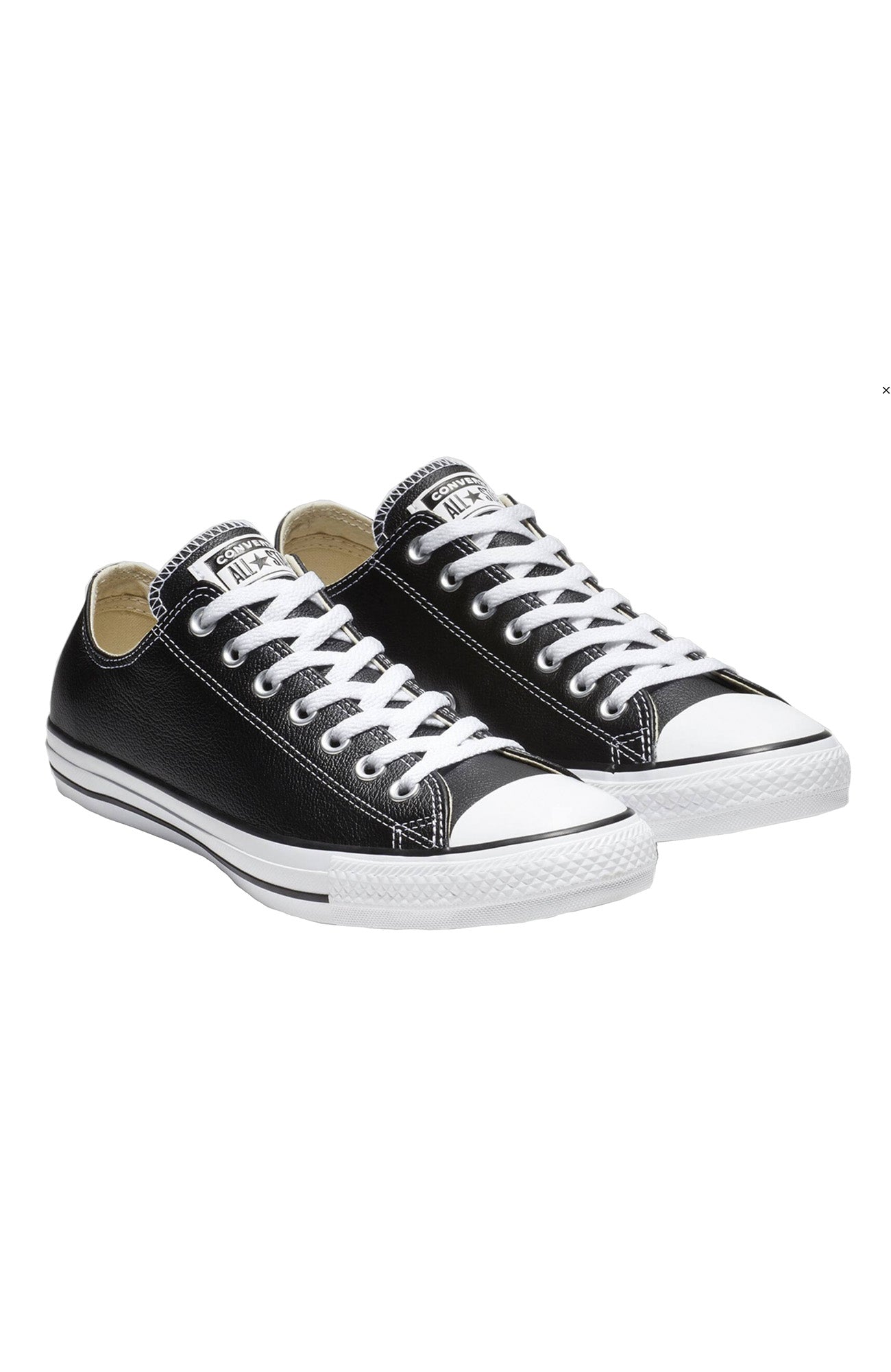 Chuck Taylor All Star Leather Low Top Black