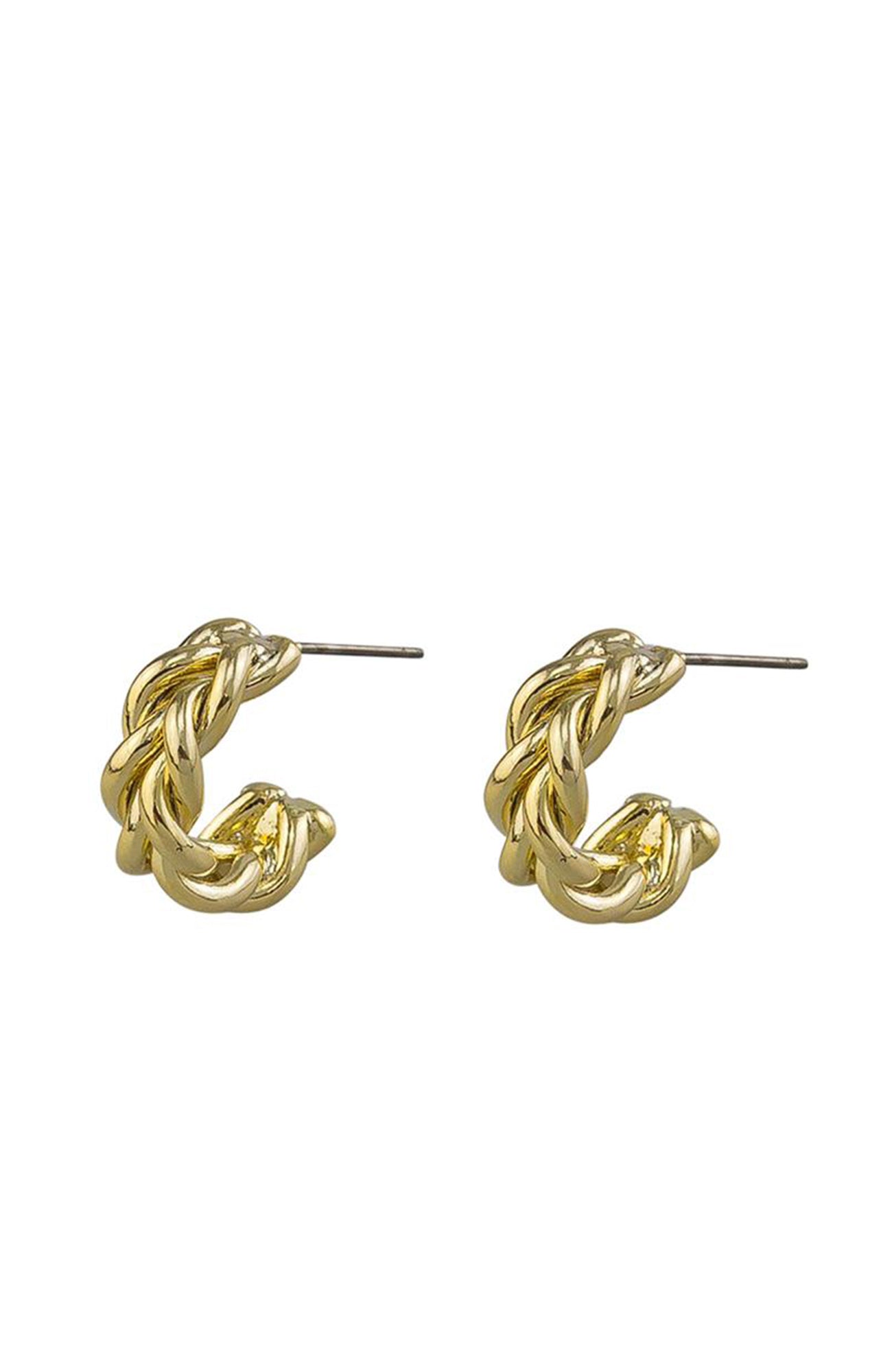 Delphine Hoops Gold