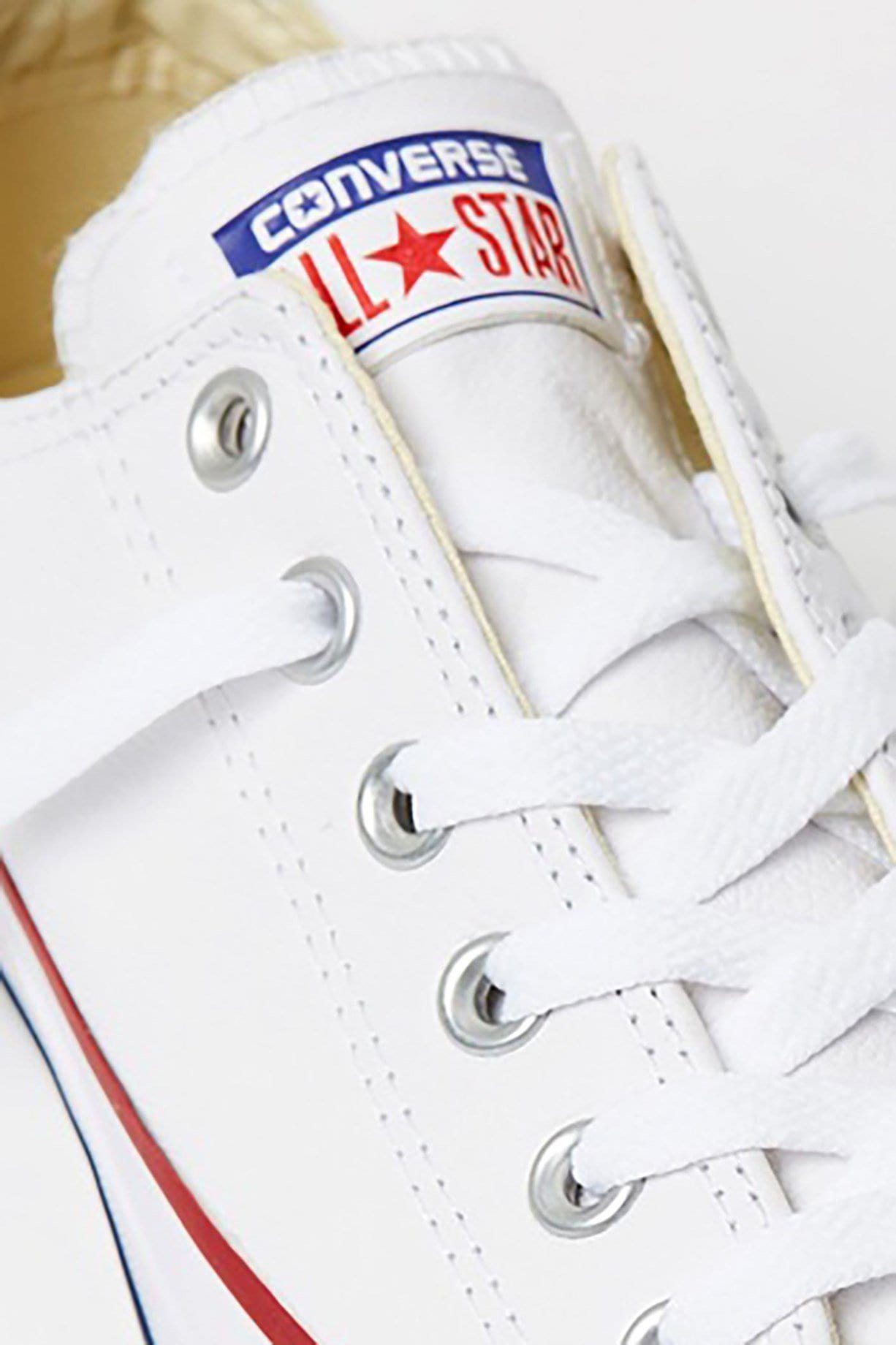 CT All Star Leather Ox White Converse - Jean Jail