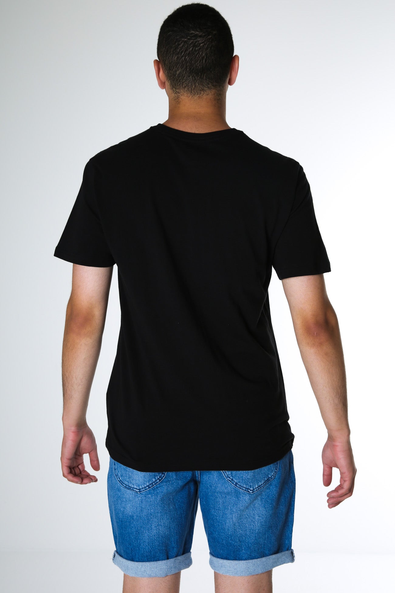 Everyday Washed Core One and Only Soild Tee Black
