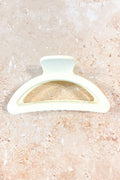 Laena Claw Clip Cream