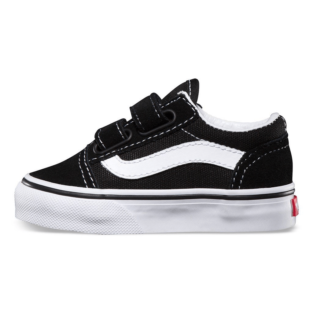 Black vans for babies hotsell