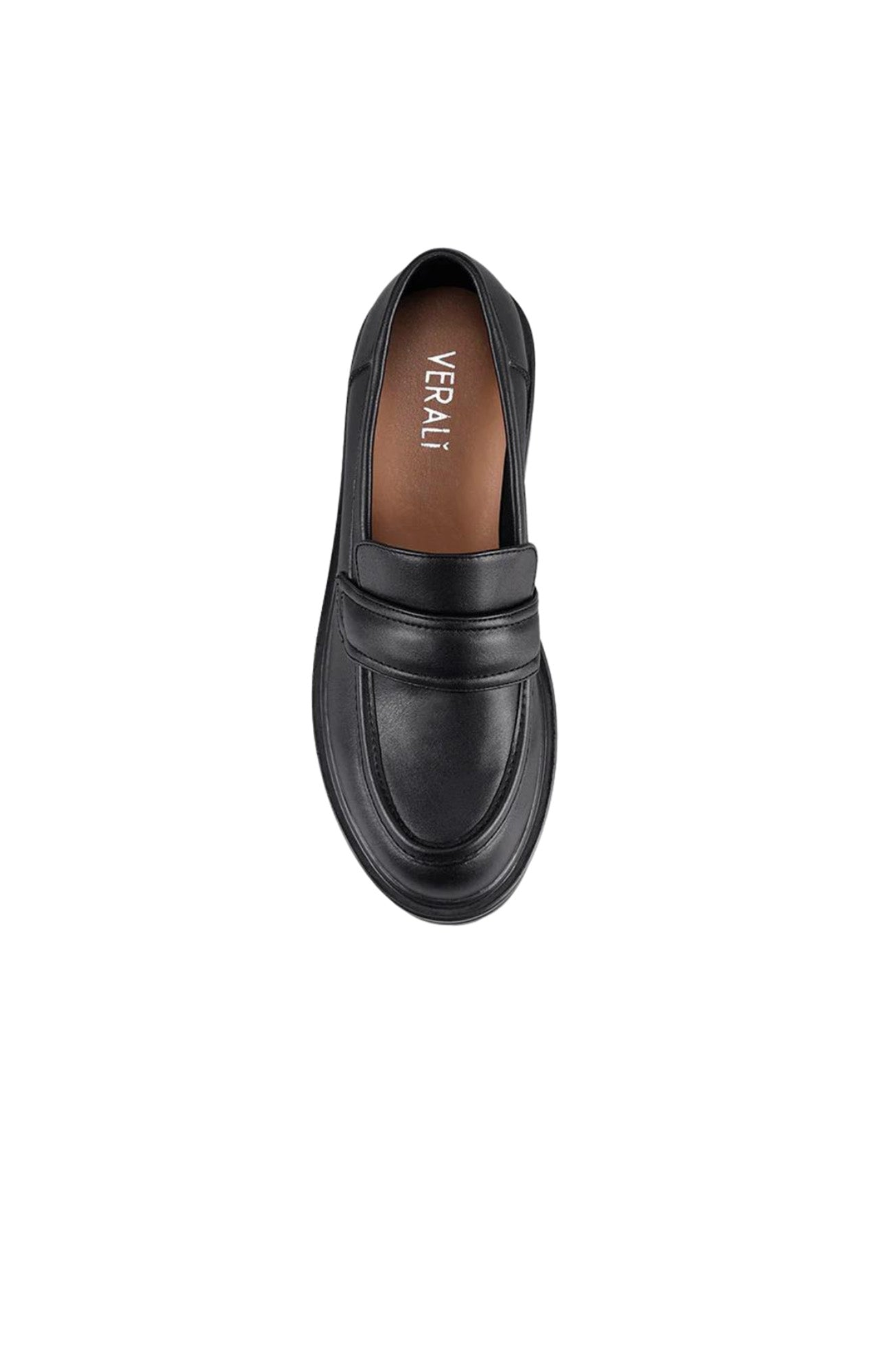 Moss Chunky Loafer Black Smooth