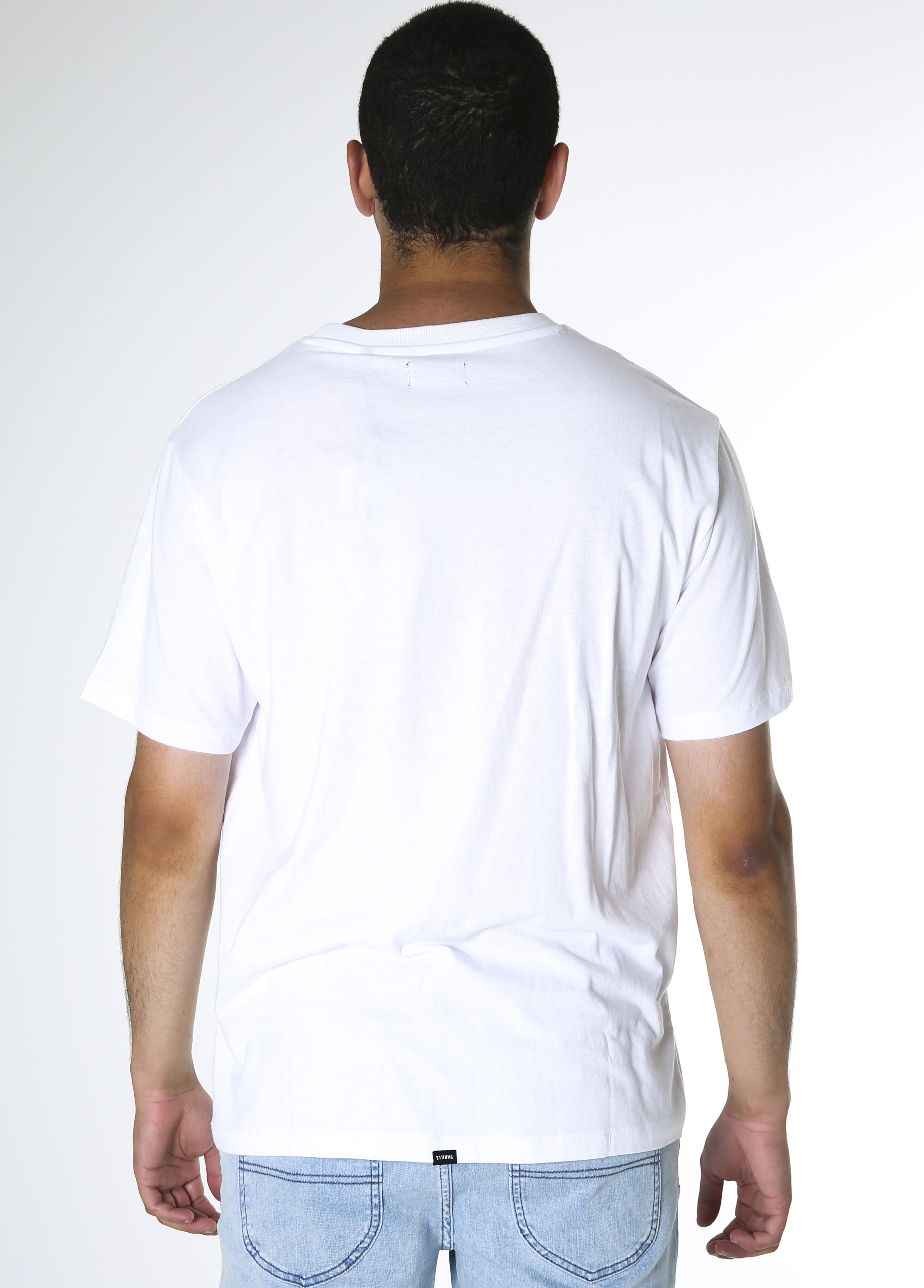 Paradise Promises Merch Fit Tee White