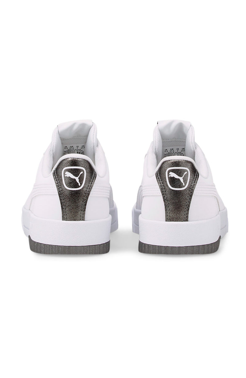 Carina Raw Metallics Sneaker Puma White Puma Silver Jean Jail