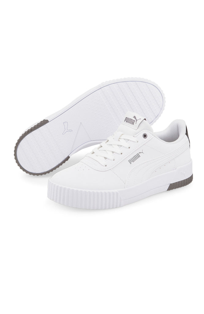 Carina Raw Metallics Sneaker Puma White Puma Silver Jean Jail