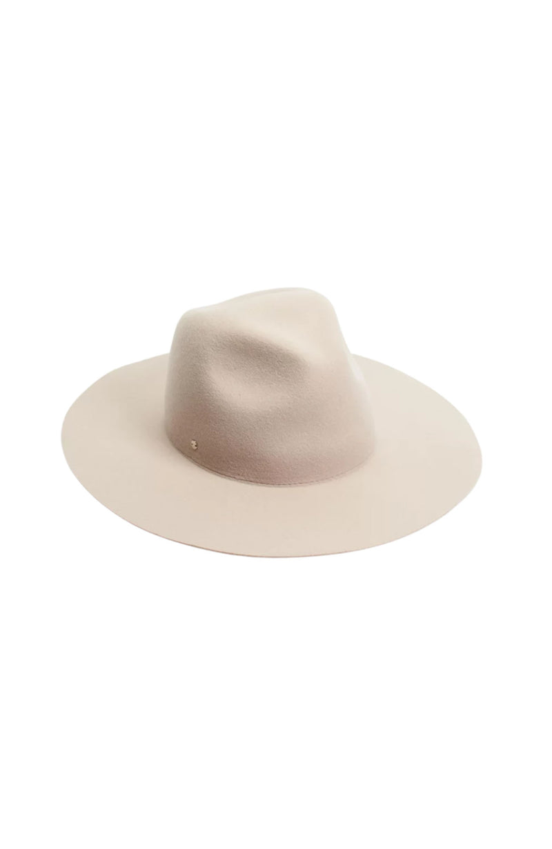 Serena Felt Fedora Beige