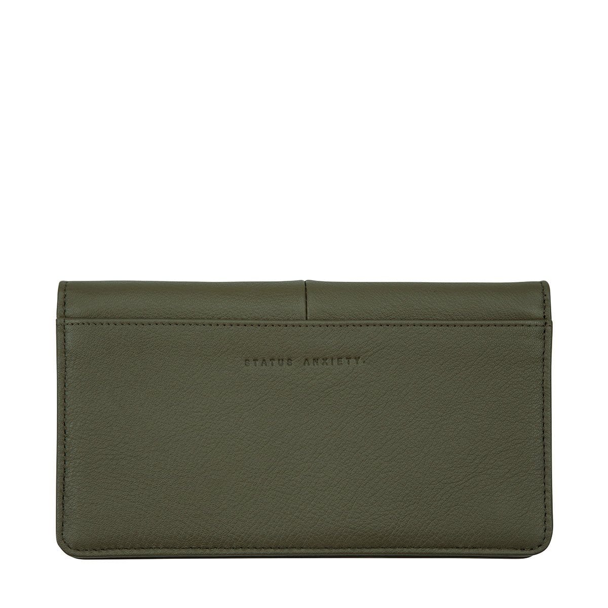 Triple Threat Wallet Khaki Status Anxiety - Jean Jail