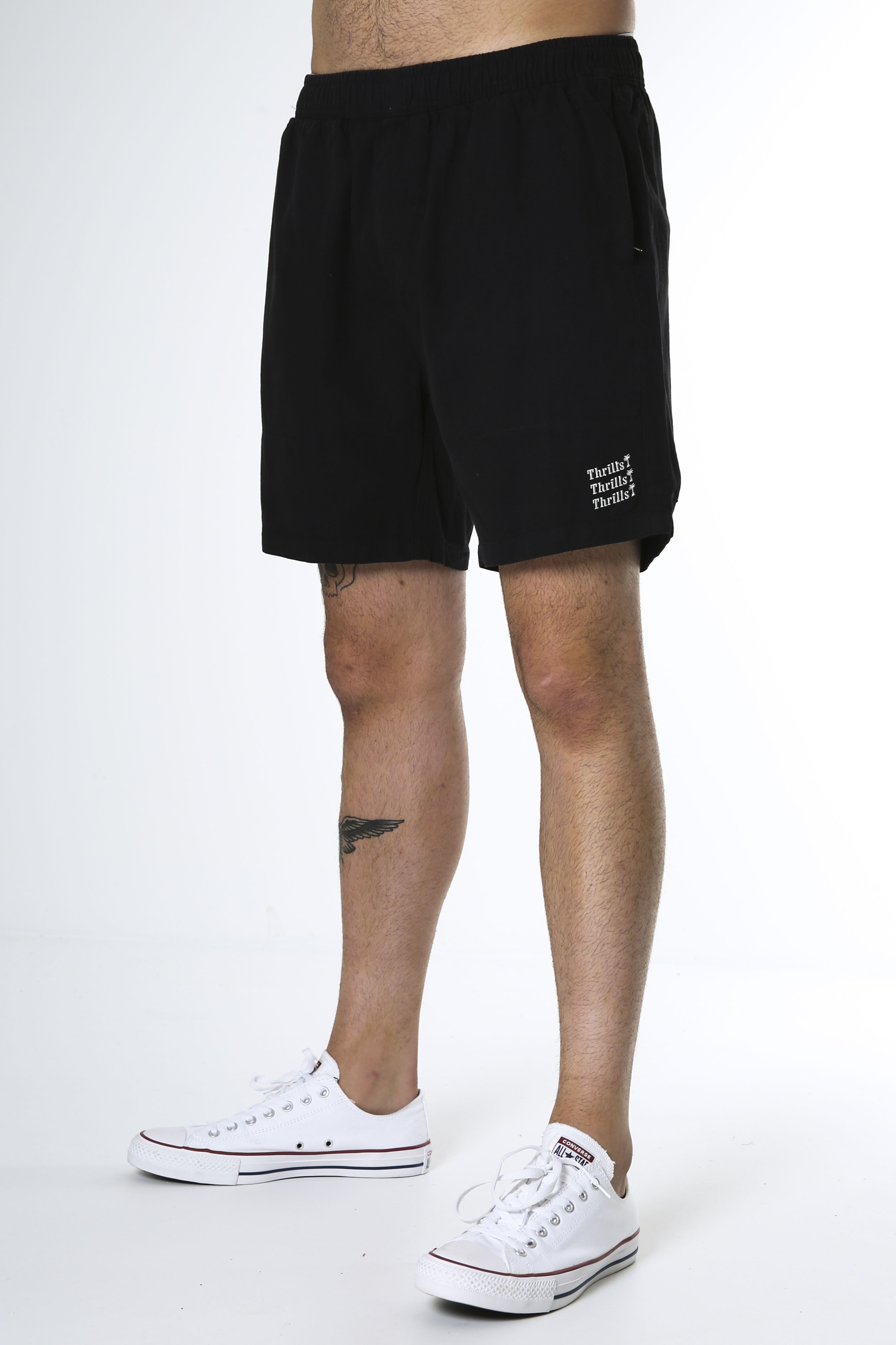 Thrills Embro Unlimited Baggie Volley Black