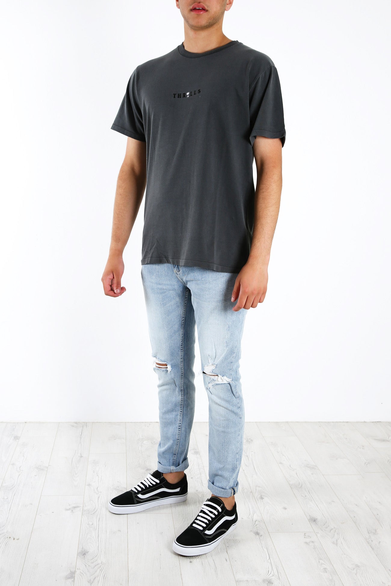Tonal Palmed Thrills Merch Fit Tee
